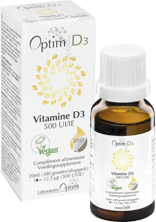 bionoto sprl optim d3 vitamina vegetale 500ui gocce 20 ml