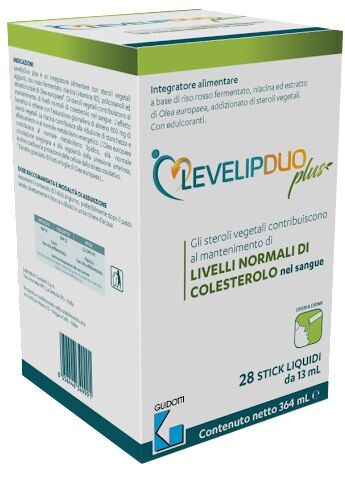 laboratori guidotti levelipduo plus 28 stick da 13 ml