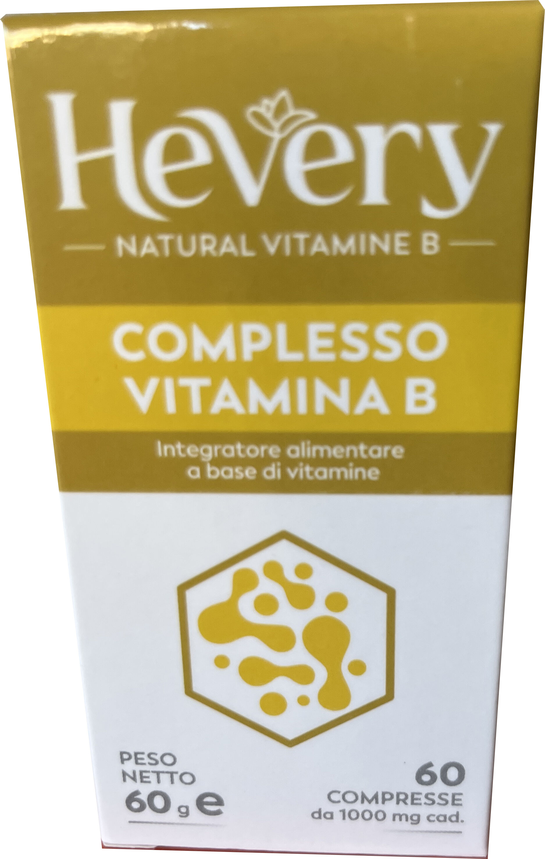 farmacia grotta parlanti srl hevery natural vitamine b 60 compresse