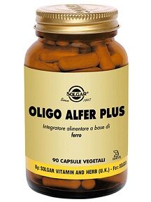 SOLGAR oligo alfer plus integratore alimentare 90 capsule