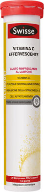 SWISSE vitamina c 20 compresse effervescenti