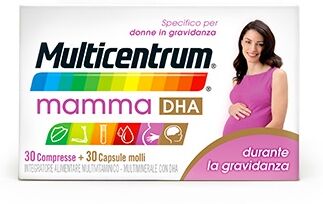 MULTICENTRUM MAMMA dha 30 compresse + 30 capsule molli