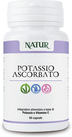 NATUR Srl Potassio ascorbato 60cps natur