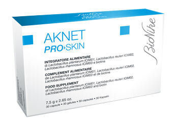 Bionike Aknet Proskin: Integratore con 30 capsule per la cura della pelle