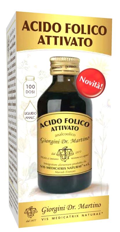 GIORGINI Acido folico attivato liquido analcolico 100 ml