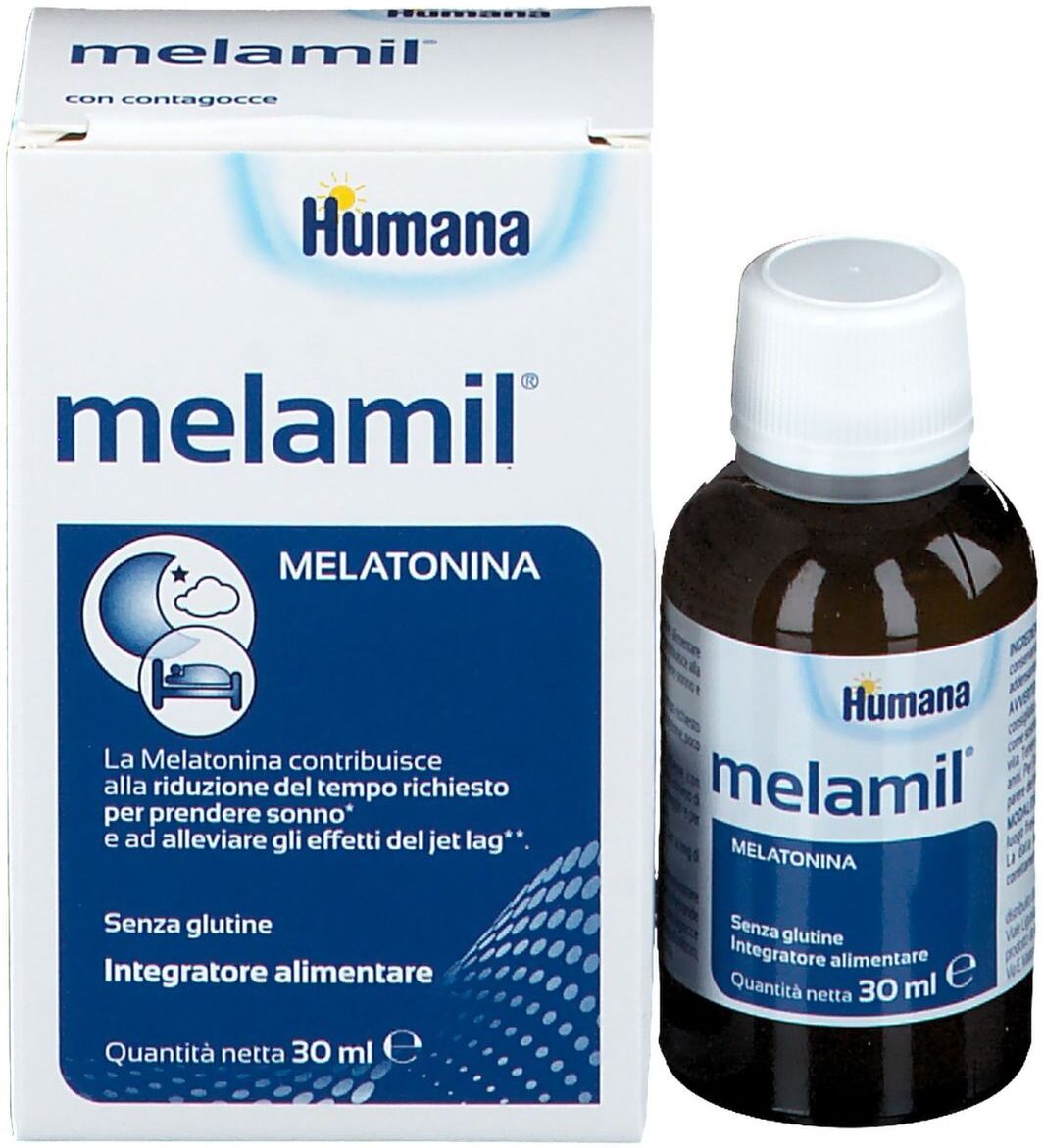 HUMANA MelaMil Milte Integratore Sonno Gocce 30 ml