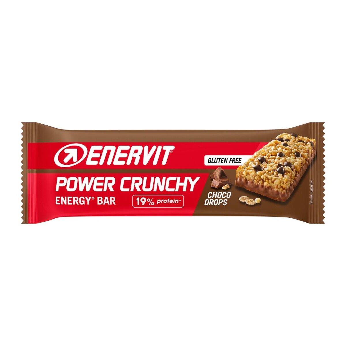 Enervit Power Crunchy Cioko Barretta Magnesio e Vitamine 40 g