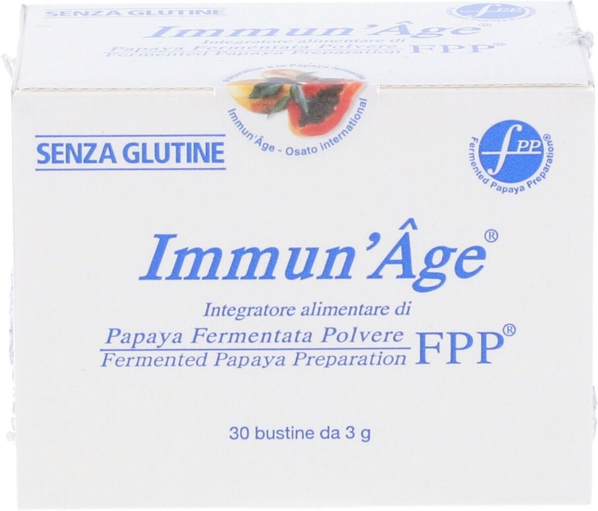 Immun'Age Integratore Antiossidante Papaya Fermentata 30 Bustine