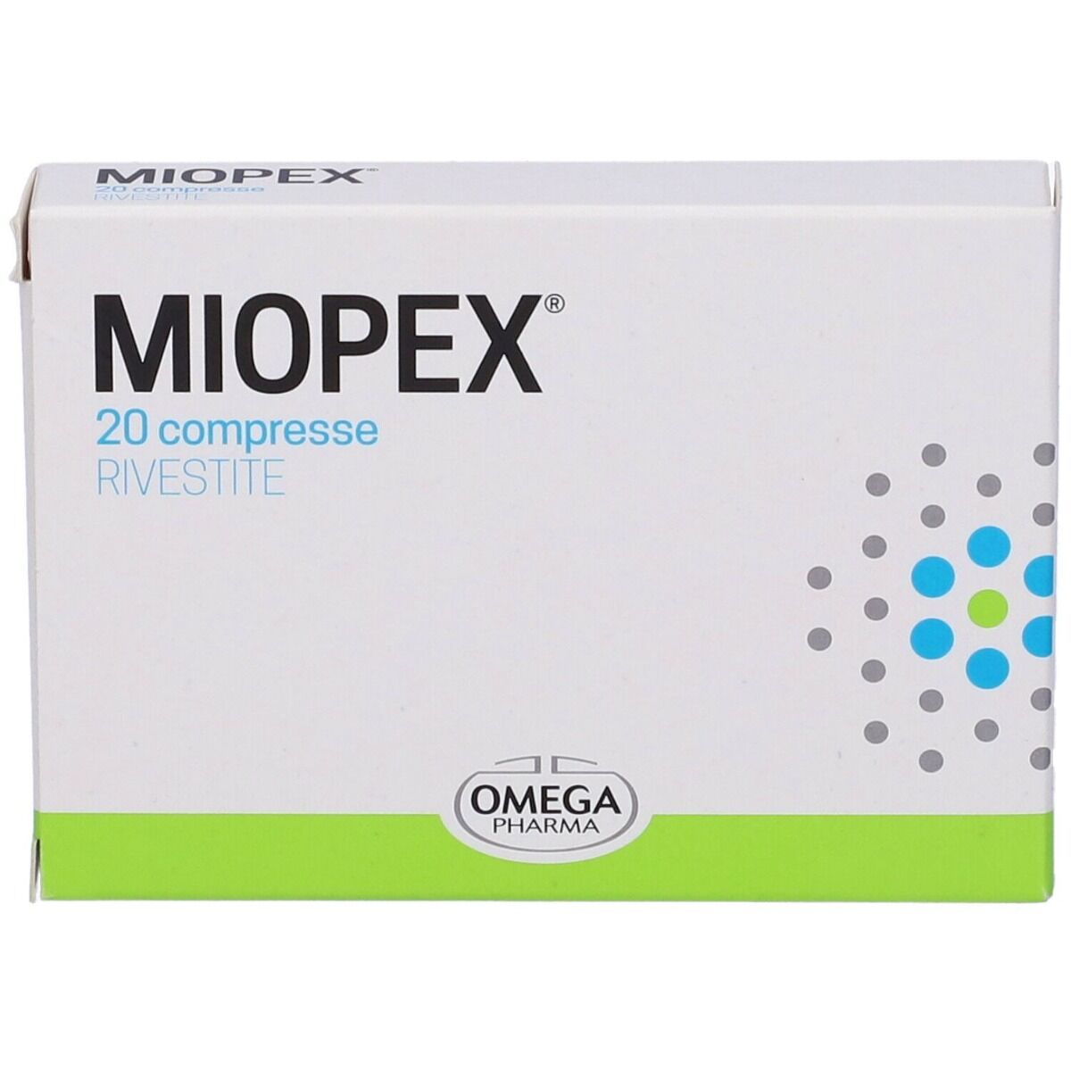 omega pharma v Miopex Integratore Oculare 20 Compresse
