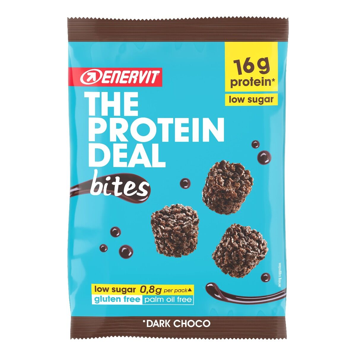 Enervit Bites Snack Proteico Cioccolato Fondente 53 g