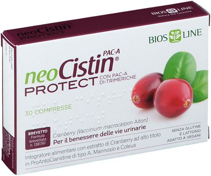 BIOS LINE Neocistin Pac A Protect Integratore Per Le Vie Urinarie 30 Compresse