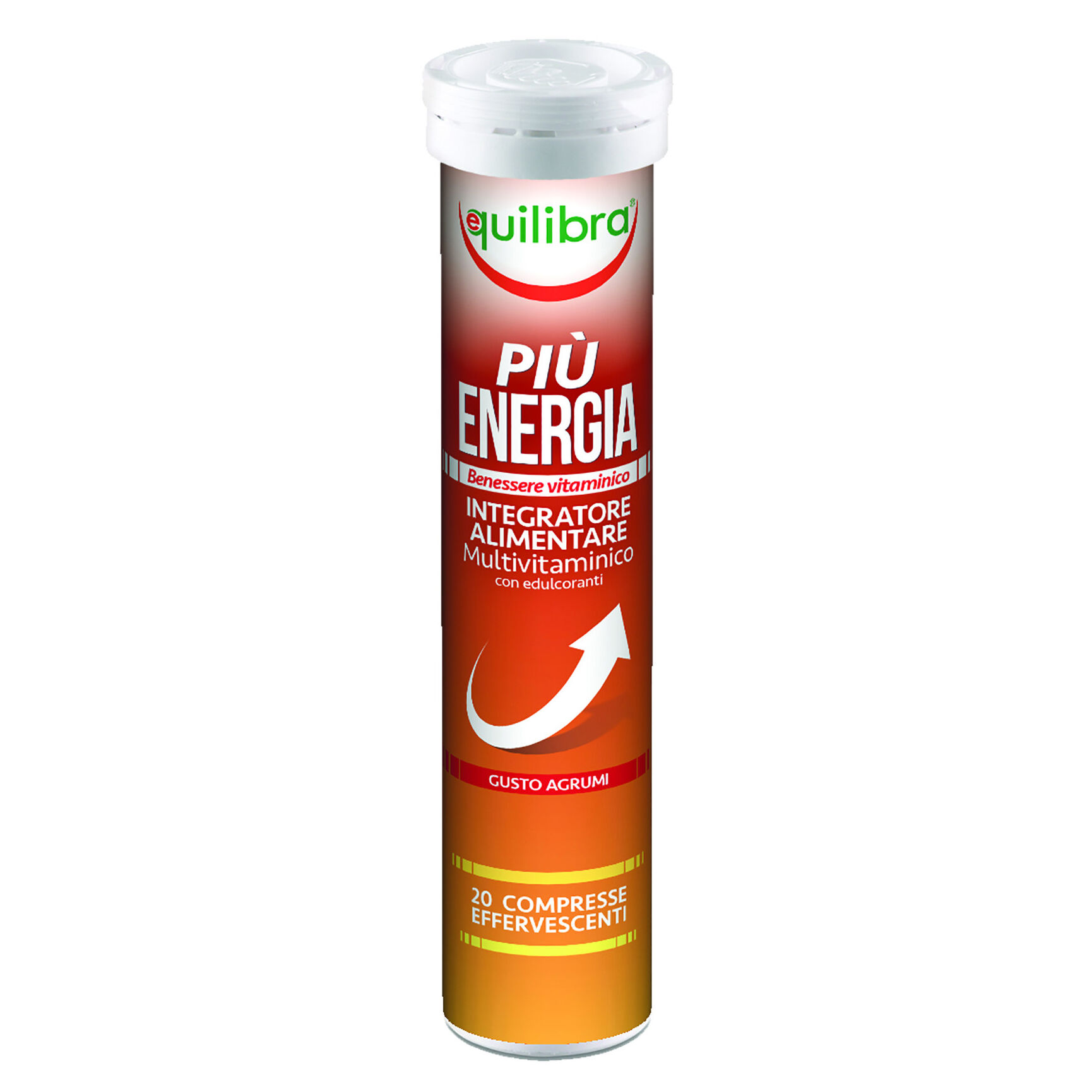 EQUILIBRA Piu' energia gusto agrumi 20 compresse effervescenti