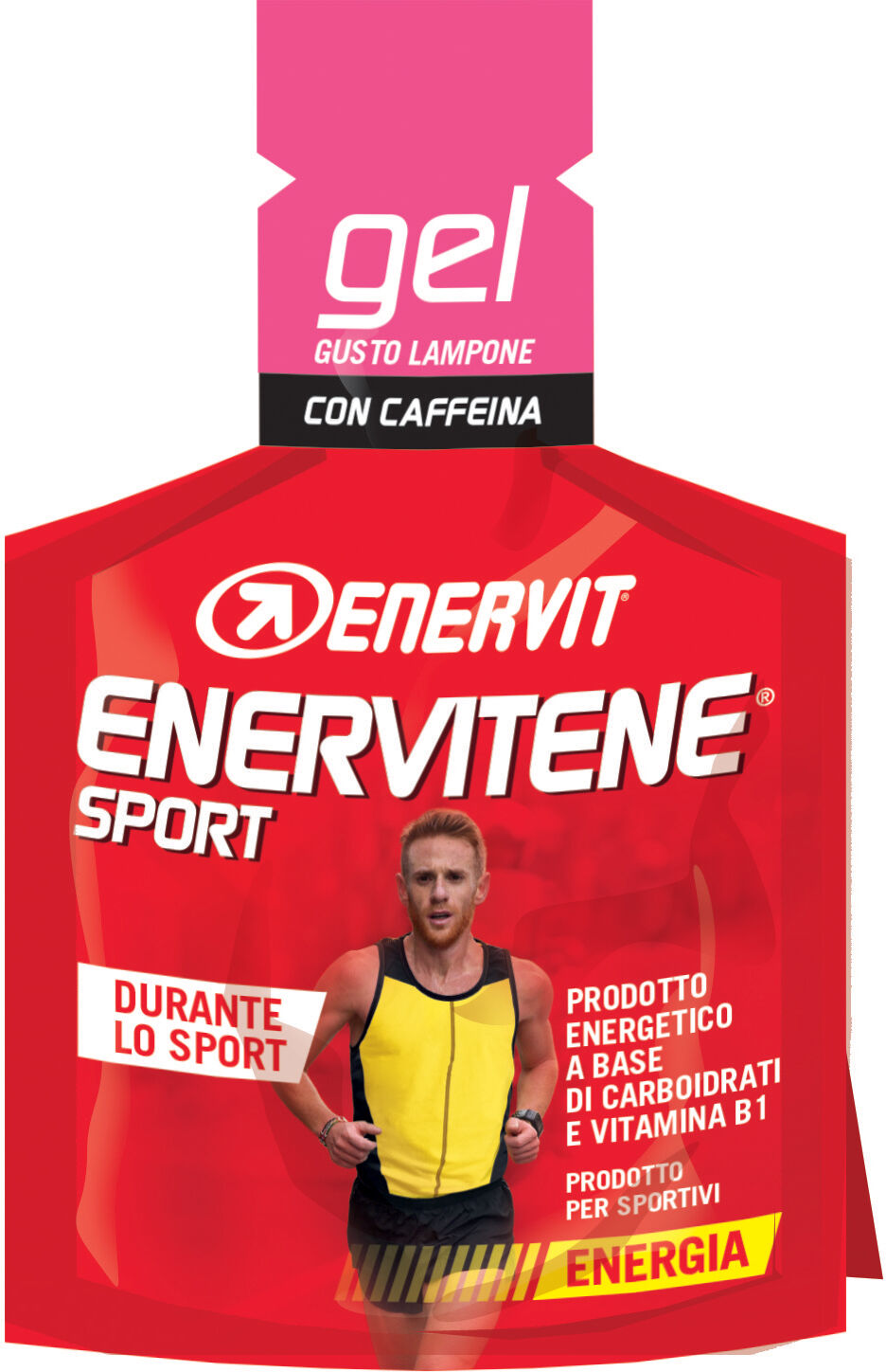 Enervit Sport Gel Competition Energetico Gusto Lampone Con Caffeina 1 X 25 ml