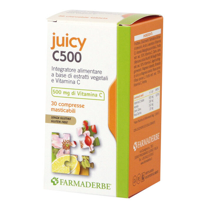 FARMADERBE Juicy c 500 30 compresse