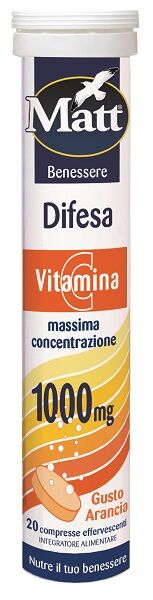 a&d spa gruppo alimentare diet Matt benessere difesa vitamina c 20 compresse effervescenti gusto arancia