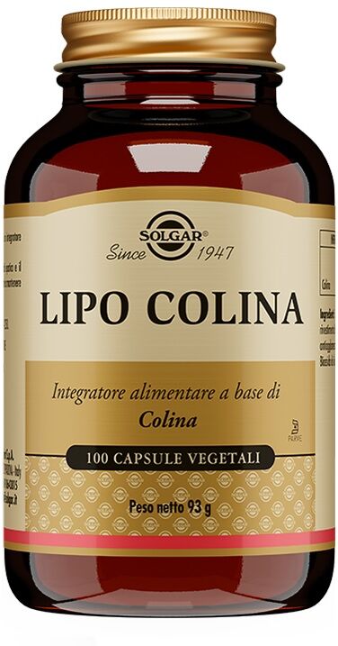 SOLGAR Lipo colina 100 capsule vegetali