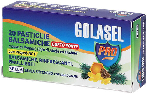 SELLA Golasel pro 20 pastiglie balsamiche forti