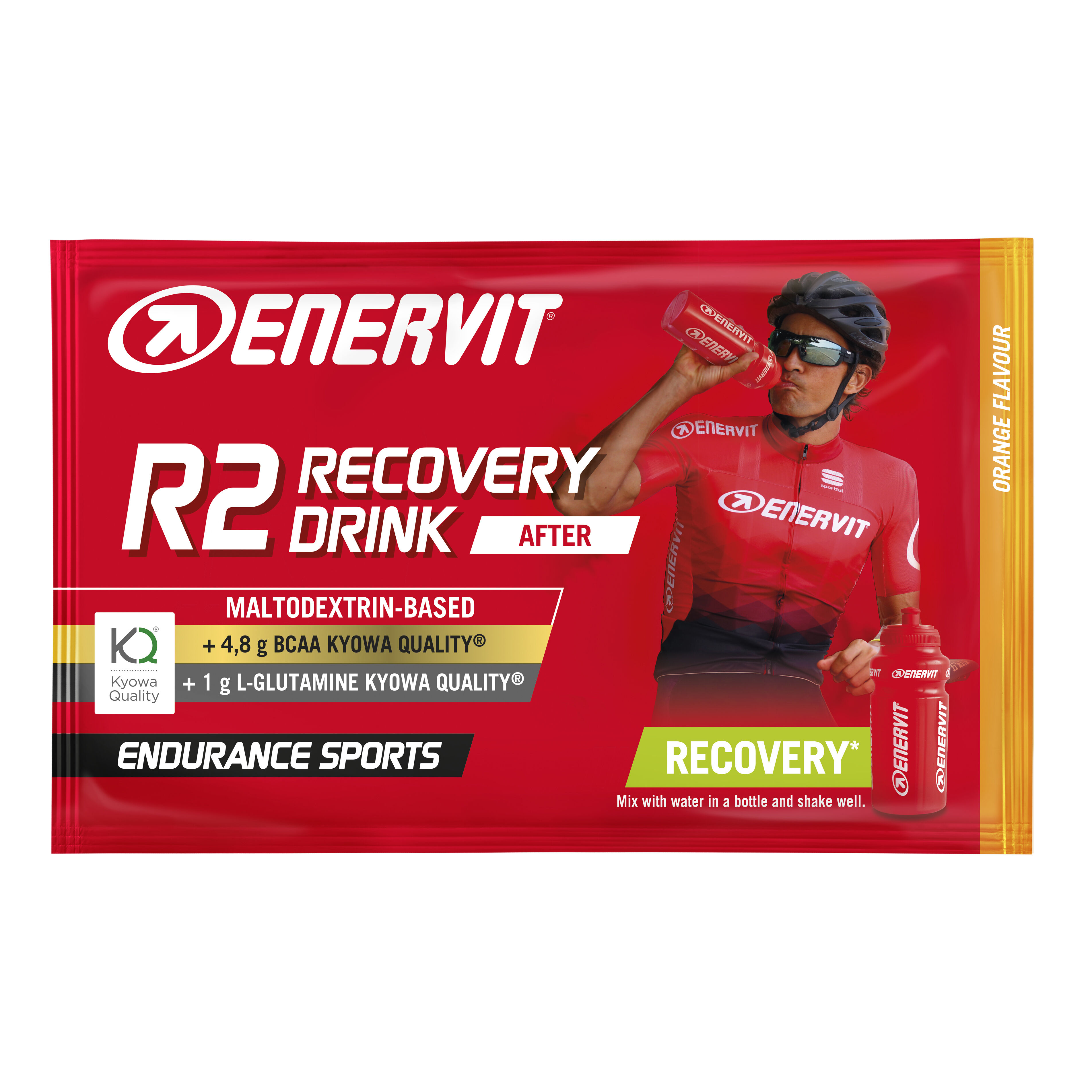 Enervit R2 Recovery Drink Integratore Per Sportivi Gusto Arancia Bustina da 50 g