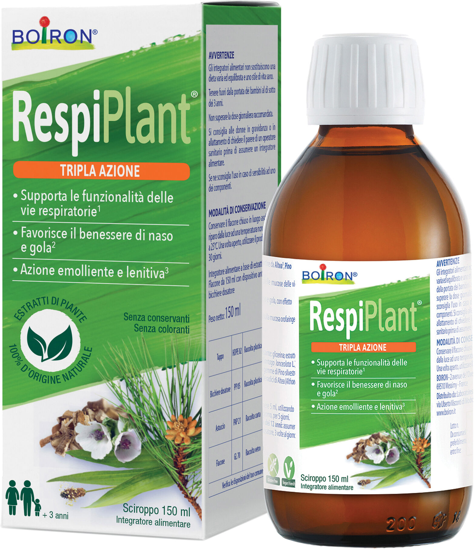 BOIRON Respiplant sciroppo 150 ml