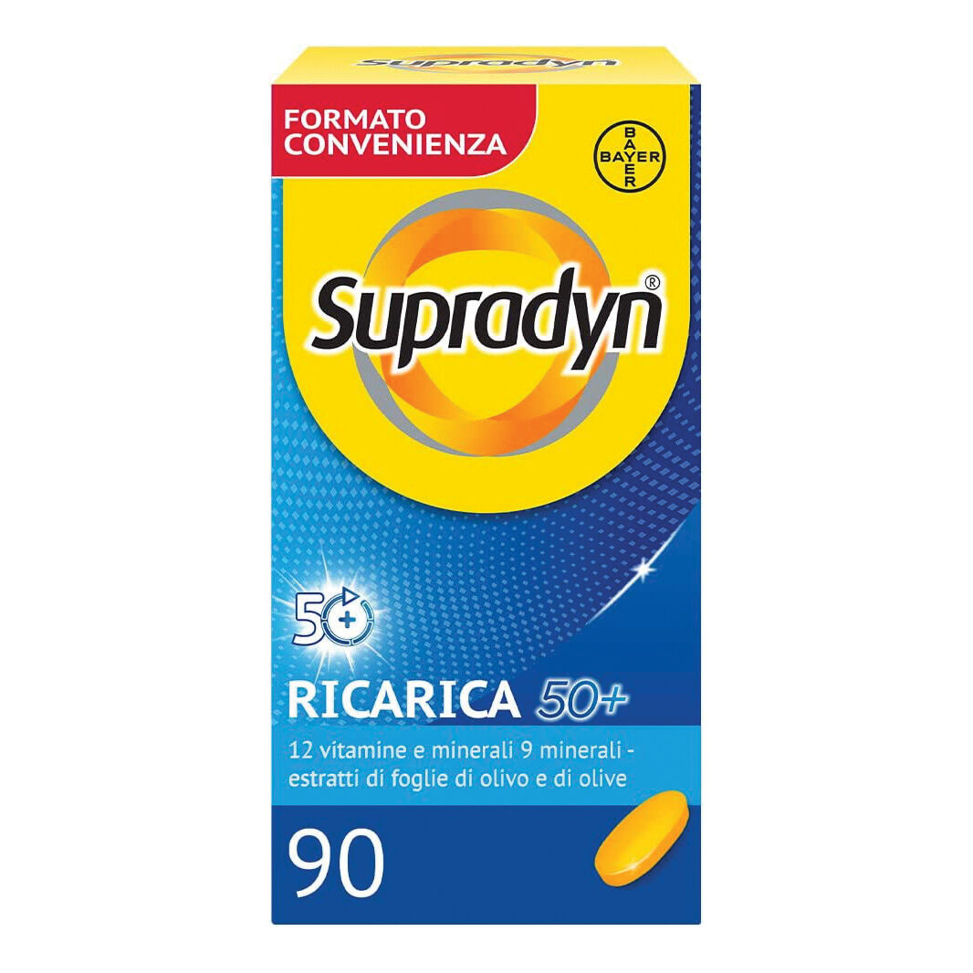 supradyn Ricarica 50+ 90 Compresse Rivestite