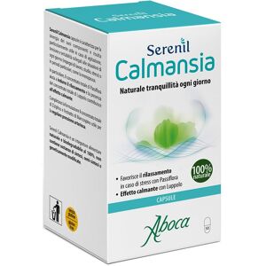 Aboca Serenil Calmansia - Supporto Relax e Stress - 50 Capsule Aboca Serenil Calmansia - Supporto Relax e Stress - 50 Capsule