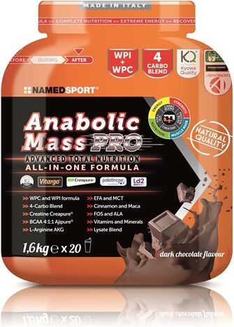 NAMED SPORT Anabolic mass pro 1600g