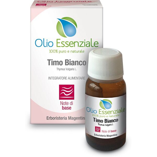 erboristeria magentina timo bianco olio essenziale 10 ml