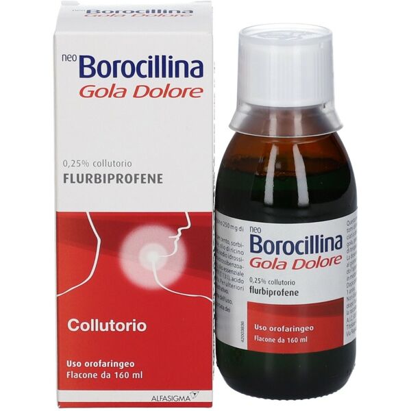 gola flurbiprofene collutorio 160 ml