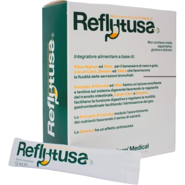 envicon medical srl reflutuss tosse reflusso 15 stick pack da 10 ml