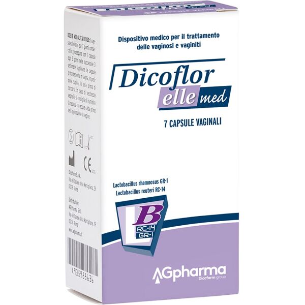 ag pharma srl dicoflor elle med 7 capsule vaginali