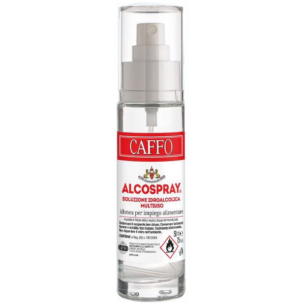 distilleria f.lli caffo alcospray sol idr.75%m-uso50ml