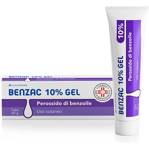 benzac 10% gel perossido di benzoile 40 g