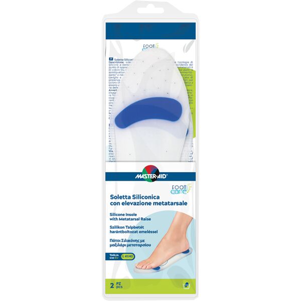 pietrasanta pharma spa master-aid foot care soletta siliconica large 41-42 eu elev metatarso