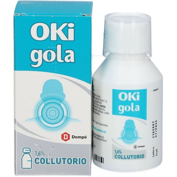 gola oki infiammazione e dolore ketoprofene analgesico collutorio 150 ml