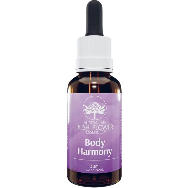 bush biotherapies pty ltd body harmony 30 ml