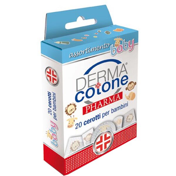 dermacotone pharma cerotto bambini assortiti 20 pezzi