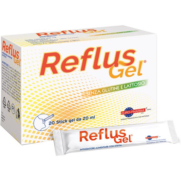 euro-pharma srl reflus gel 20 stick da 20 ml