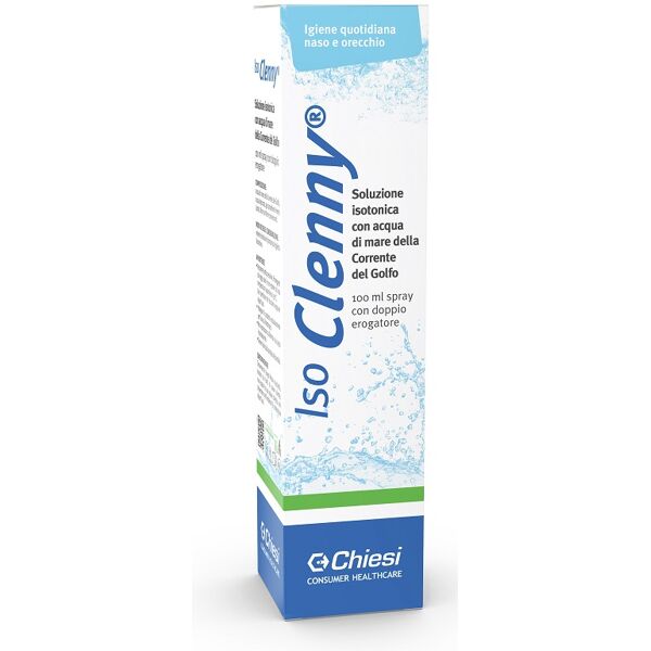 clenny iso soluzione isotonica biomarina spray doppio erogatore 100 ml