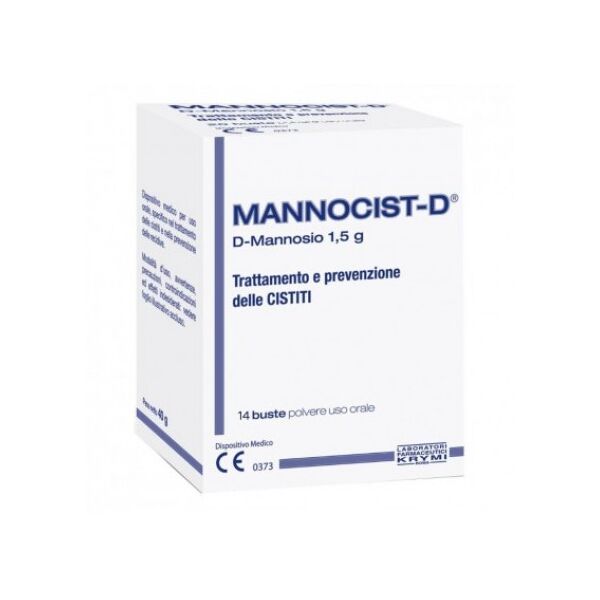 lab.farmaceutici krymi mannocist-d trattamento e prevenzione delle cistiti 14 bustine da 1,5 g