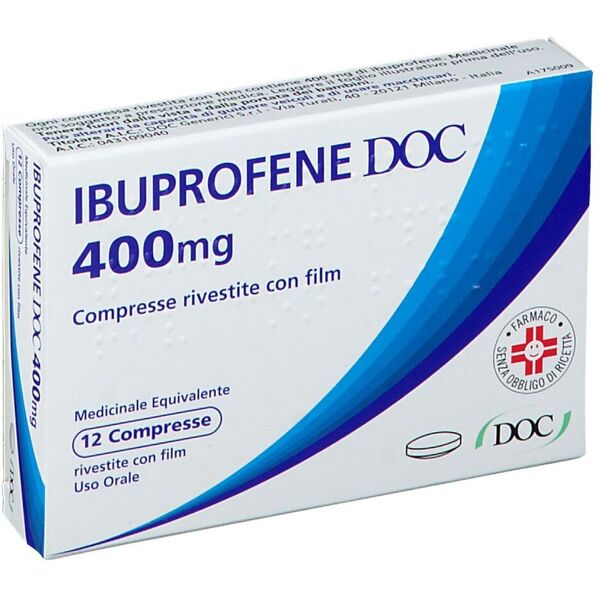 doc generici ibuprofene 400mg 12 compresse rivestite