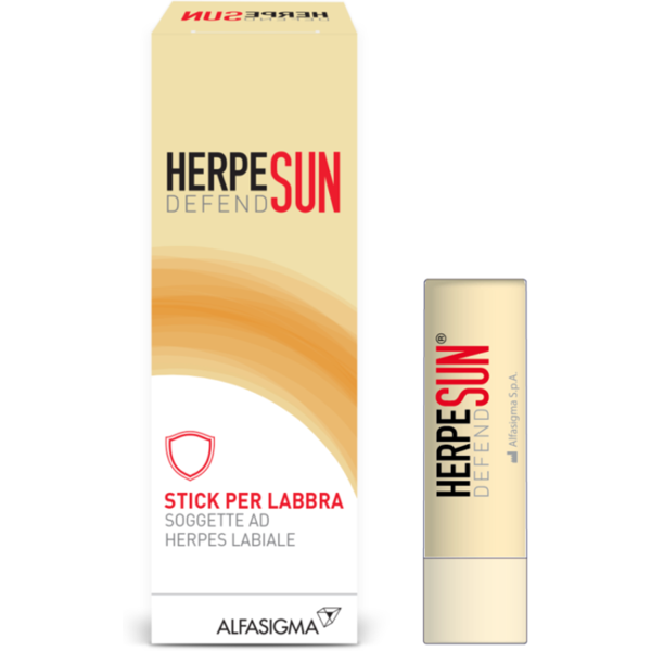 herpesun defend stick labbra protezione solare 5 ml