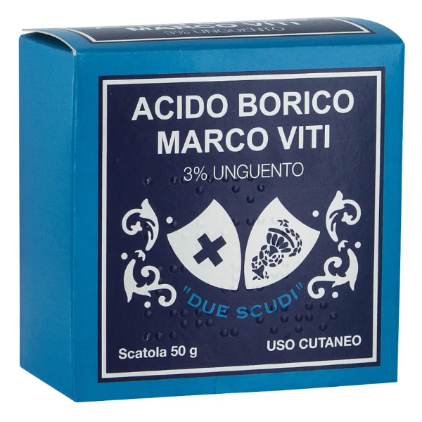 marco viti acido borico 3% unguento antisettico vasetto 50 g