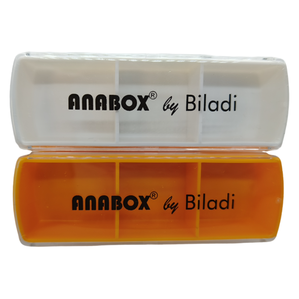 anmed gmbh anabox portapillole mini colori assortiti 1 pezzo