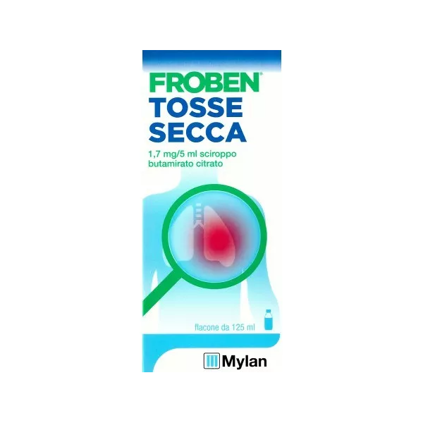 froben tosse secca sciroppo 125 ml