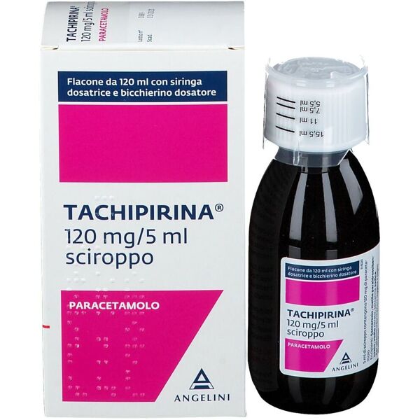 tachipirina sciroppo bambini 120 mg/5 ml paracetamolo flacone 120 ml