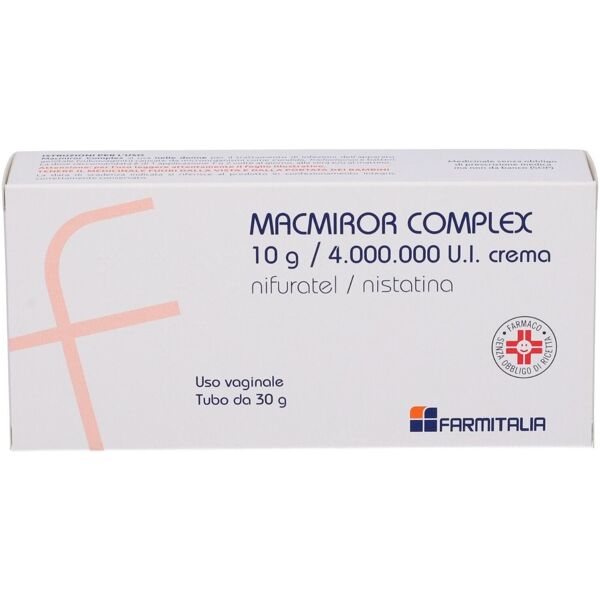 farmitalia ind.chim.farm. srl macmiror complex crema vaginale 30 g