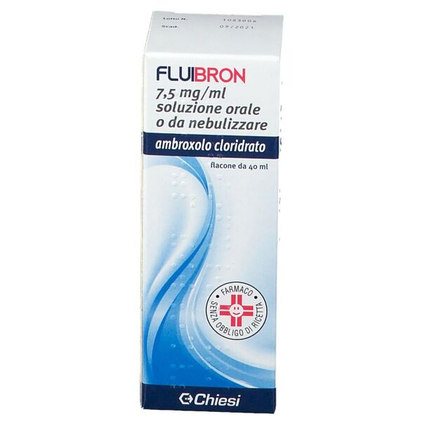fluibron aerosol fluibron 0,75% soluzione orale o da nebulizzare 40 ml