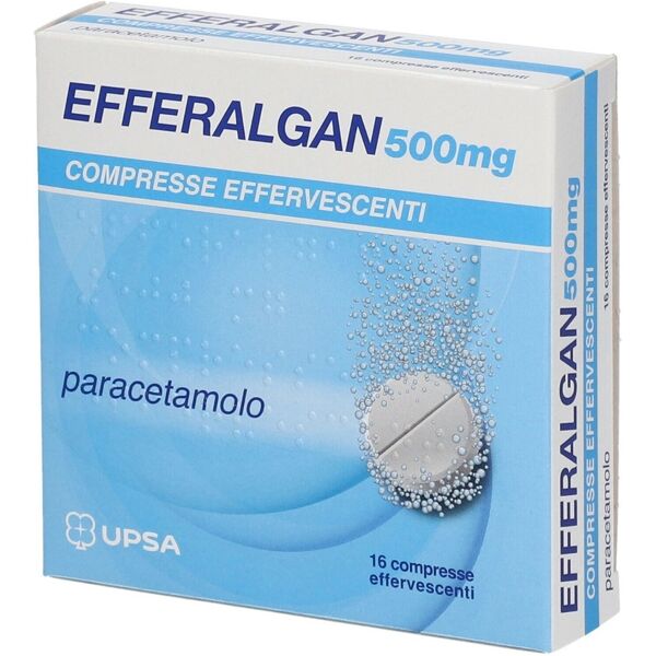 efferalgan 500 mg paracetamolo 16 compresse effervescenti