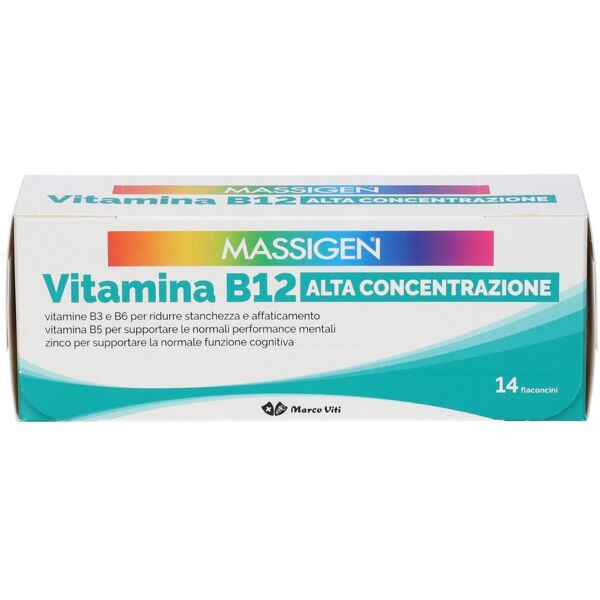 dailyvit massigen vitamina b12 alta concentrazione 14 flaconcini