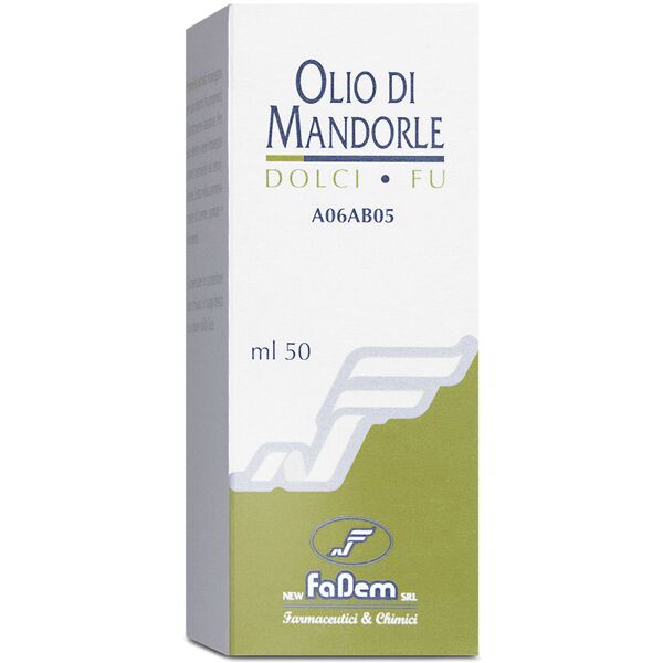 new fa.dem. srl olio mandorle dolci 50ml c/ast